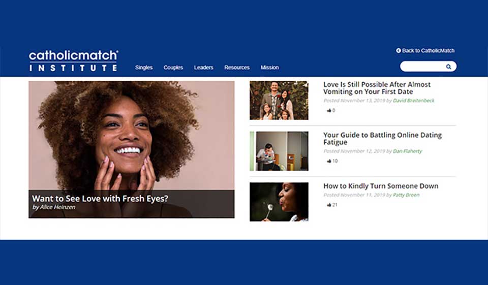 CatholicMatch process